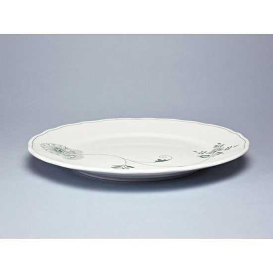 Plate dinning 26 cm, ECO green onion
