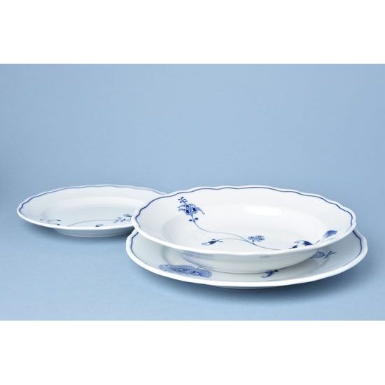 Plate set for 4 pers., Eco blue 24,24,19 pro 4 osoby, Český porcelán a.s.