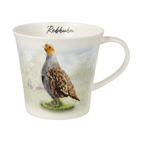 Hrnek Koroptev 350 ml, jemný kostní porcelán, pták roku 2026, Goebel