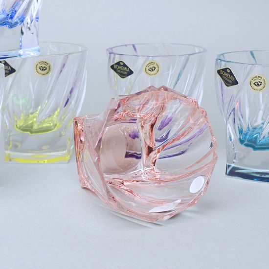 PONTI - Harlequin, Whiskey glasses, set 6pcs., 320 ml, Bohemia Treasury