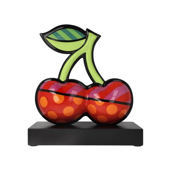 Figurine Cherries 30 / 15 / 33 cm, porcelain, R. Britto, Goebel