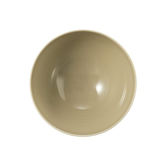Beat sand-beige color glaze: Bowl 15,5 cm, Seltmann porcelain