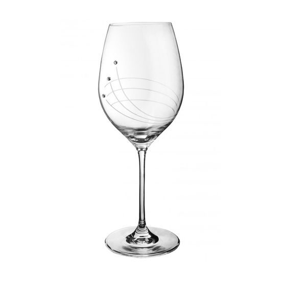 Celebration: Set of 2 Glasses 470 ml, Red Wine with Swarowski Crystals