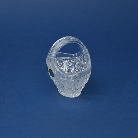 Košík 10 cm, brus 500 pk, Bohemia Crystal
