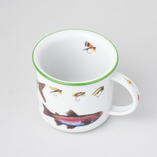 Hrnek Tina střední 240 ml, ryby, Český porcelán a.s.