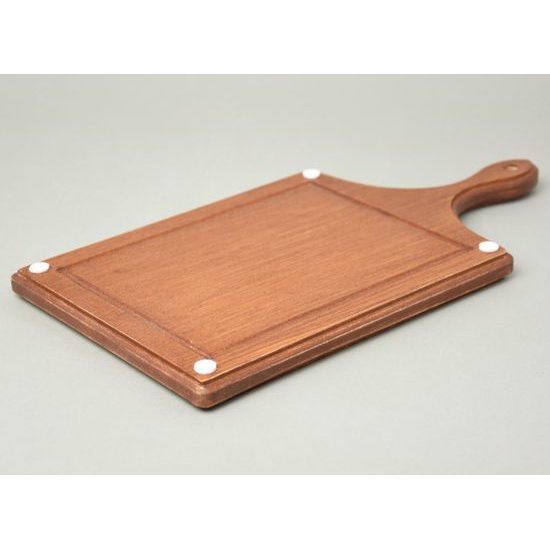 Prkénko 34 x 17 cm, jablka, česká ruční výroba