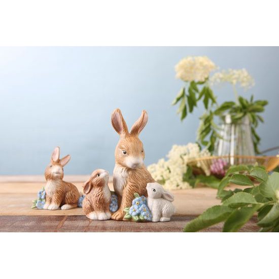Annual bunny 2026, 8,5 / 4 / 8,5 cm, biscuit china, Goebel