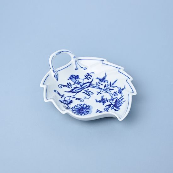 Leaf dish 19 cm, Original Blue Onion Pattern