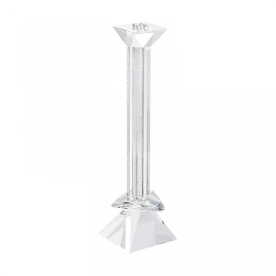 Glittering Beauty - Candlestick (crystal) 200 x 53 mm, Crystal Gifts and Decoration PRECIOSA