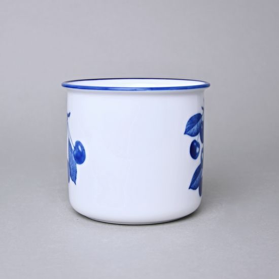 Mug Tina big 380 ml, Cobalt blue cherries, Český porcelán a.s.