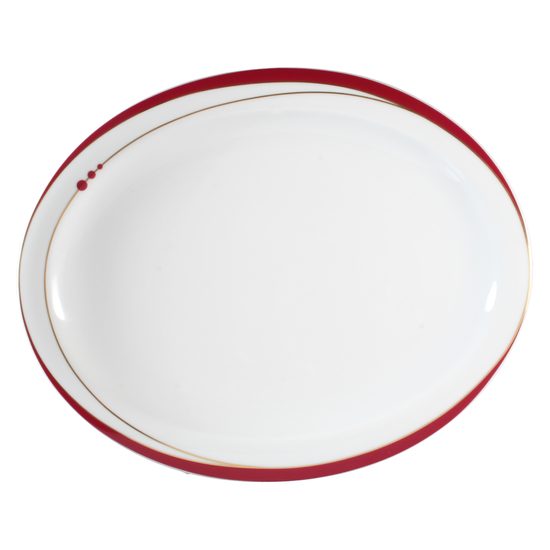 Platter oval 31,5 x 26 cm, Mirage 22539, Seltmann Porcelain
