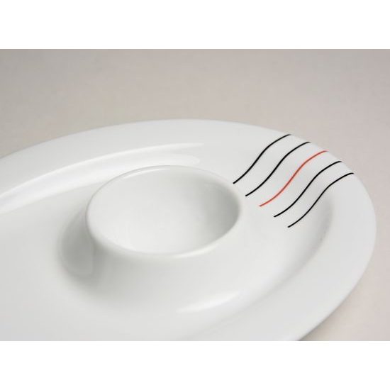 Top life 34500: Egg plate, Seltmann porcelain