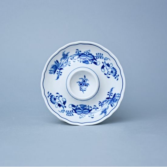 Kalíšek na vejce nízký talířek 13 cm, Cibulák, originální z Dubí