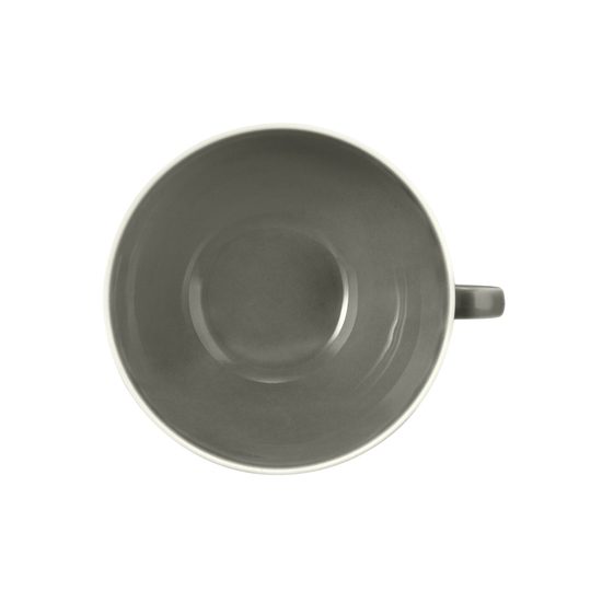 Beat perleťová šedá: Čajový šálek 140 ml, porcelán Seltmann