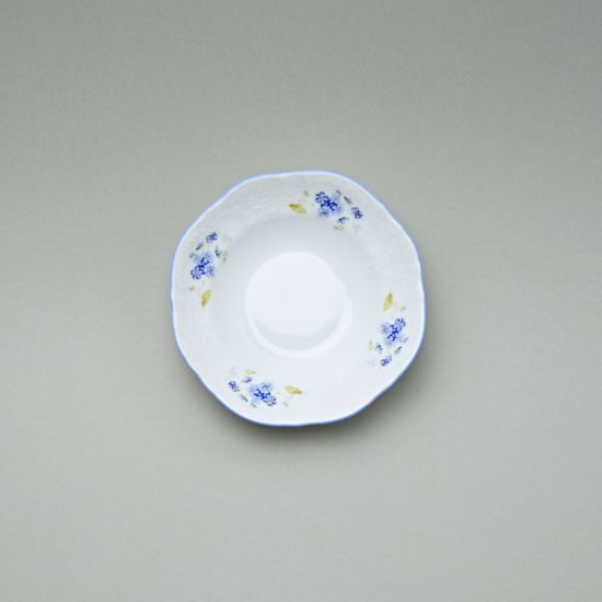 Miska 13 cm, Thun 1794, karlovarský porcelán, BERNADOTTE pomněnka