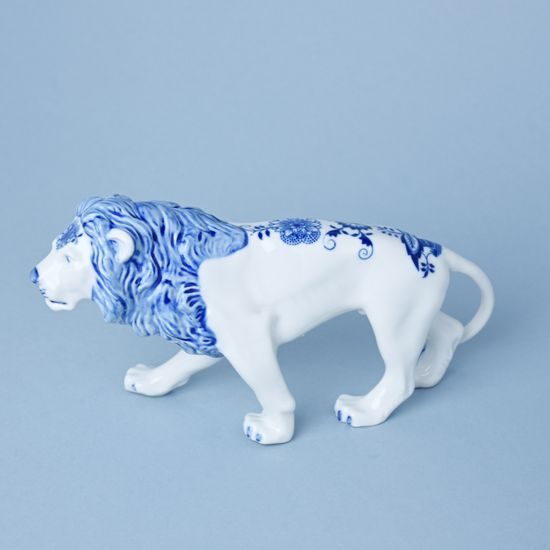 Lion 22 cm, Original Blue Onion Pattern