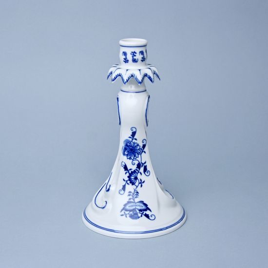 Candle holder 1983 22 cm, Original Blue Onion Pattern