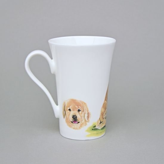 Dogs Collection - Retriever: Mug 400 ml, English Fine Bone China, Roy Kirkham