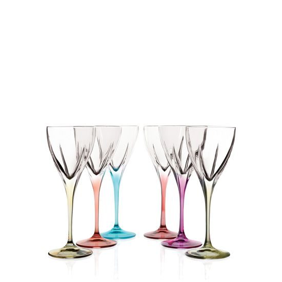 Set of gasses - Liquor, 70 ml, Fusion Colour, RCR Cristalleria Italiana