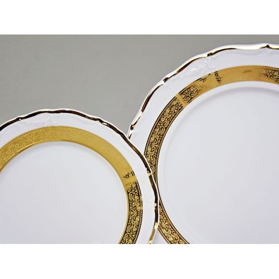 Plate set for 6 pers., Thun 1794 Carlsbad porcelain,Marie Louise 88003