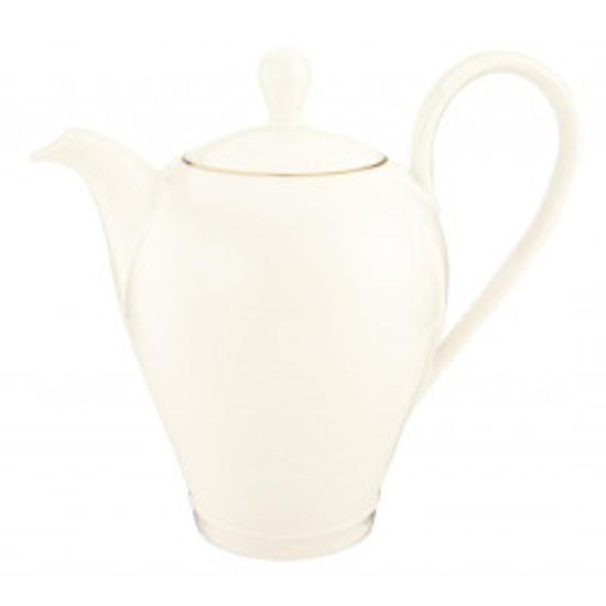 Coffee pot 1,3 l, Saphir Diamant oro 4159, Tettau Porcelain