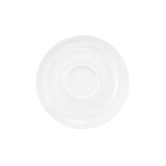 Terra WHITE: Saucer espresso 12 cm, Seltmann porcelain