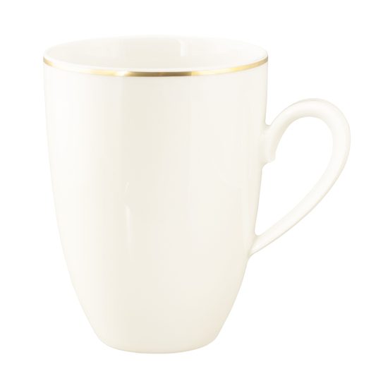 Hrnek 350 ml, Savona fine diamond se zlatou linkou, porcelán Seltmann