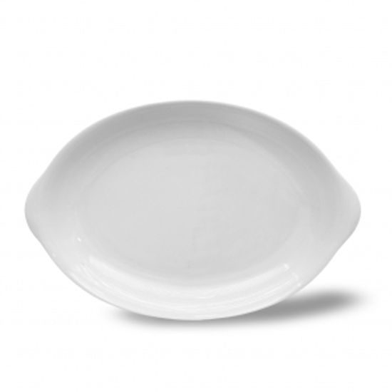 Koš na chléb 33 cm Angelika, Thun 1794, karlovarský porcelán, OPÁL bílý