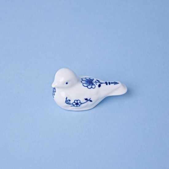 Blue Onion: Small bird No 2, 6,5 x 3,7 cm, Leander Loučky