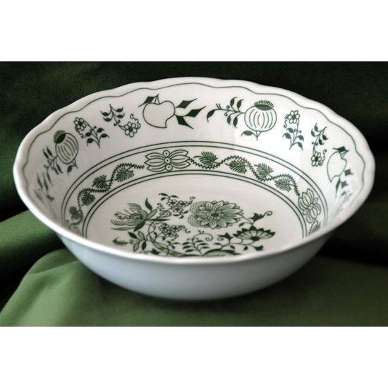 Bowl 21 cm, Original Green Onion pattern