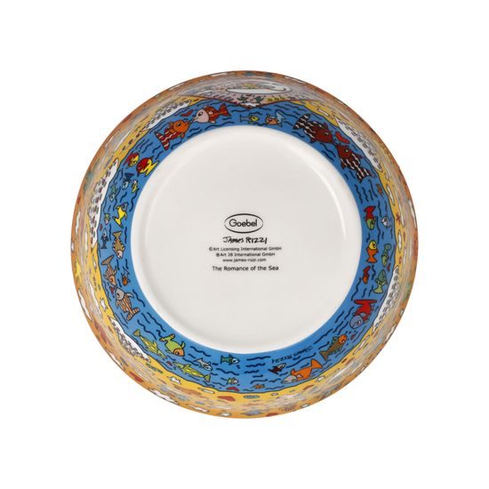 Bowl Romance of the Sea 15 / 15 / 7 cm, fine bone china, J. Rizzi, Goebel
