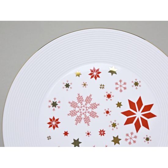 Christmas Lea: Dinner Plate 27 cm, Thun Carlsbad Porcelain