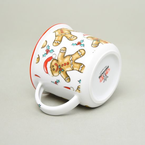 Mug Tina Fantazie, Christmas gingerbread, 240 ml middle, Český porcelán a.s.