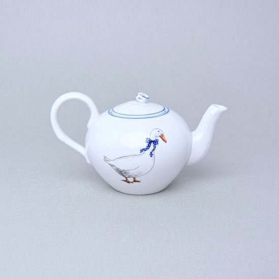 Pot tea 0,65 l, Český porcelán a.s., Goose