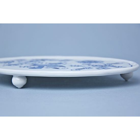 Board oval footed 24,5 cm, Original Blue Onion Pattern