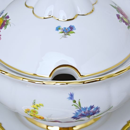 Jídelní souprava Aristokrat 27 díl., Aristokrat, porcelán QueensCrown