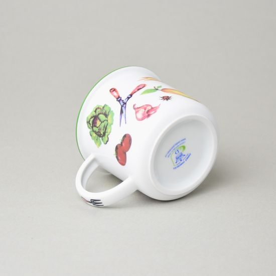 Hrnek Tina střední 240 ml, zahrada, Český porcelán a.s.