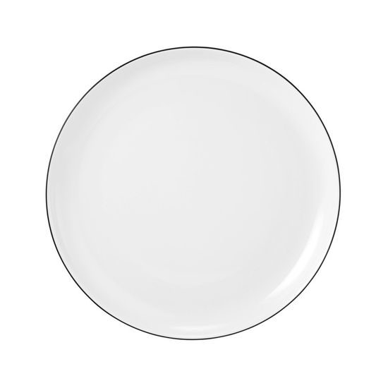 Plate dessert 20 cm, Lido Black Line, Seltmann Porcelain