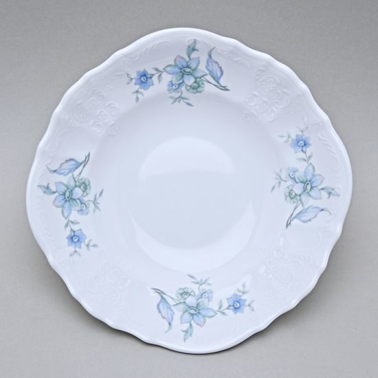 BERNADOTTE Hořec: Mísa hluboká 25 cm, Thun 1794, karlovarský porcelán
