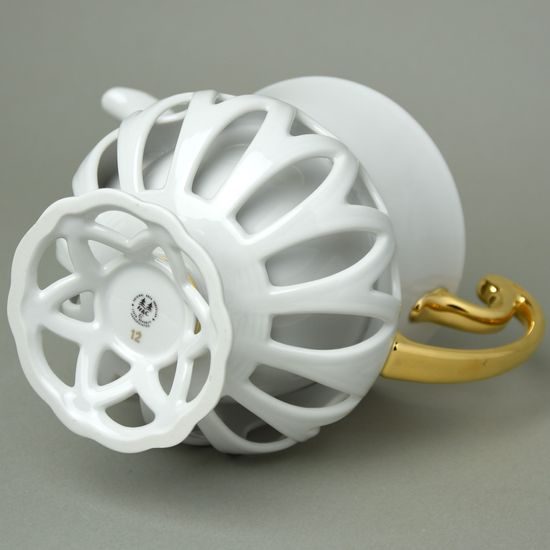 Coffee pot 1 l, Byzant 404b white, Rose China Chodov