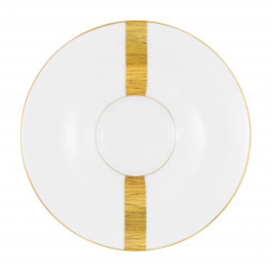 Podšálek 13 cm, Jade Macao 3636, Porcelán Tettau