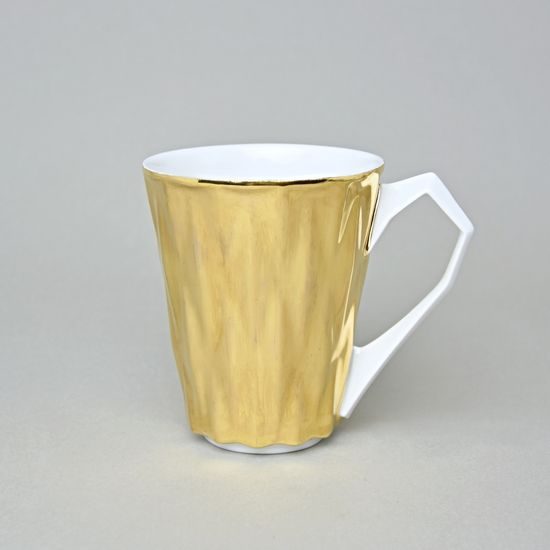 Hrnek 250 ml, Diamond Gold, porcelán Goldfinger