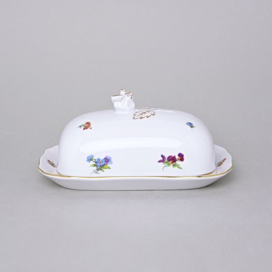 Máslenka hranatá velká - komplet dvoudílná 0,250 kg, Rakouská házenka, Český porcelán a.s.