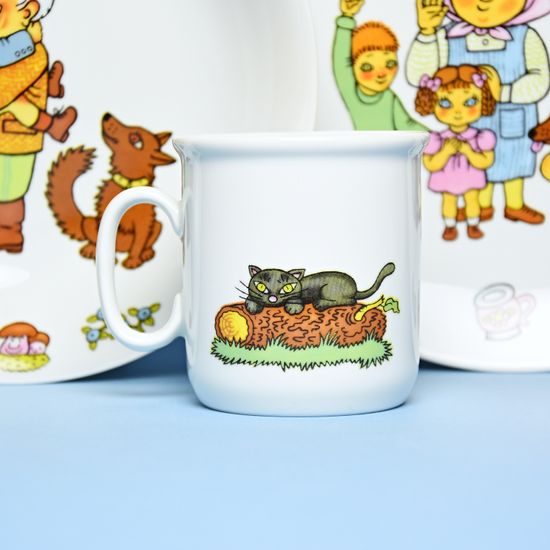 Helena Zmatlíková: Mug 200 ml Honzík, Thun 1794, karlovarský porcelán