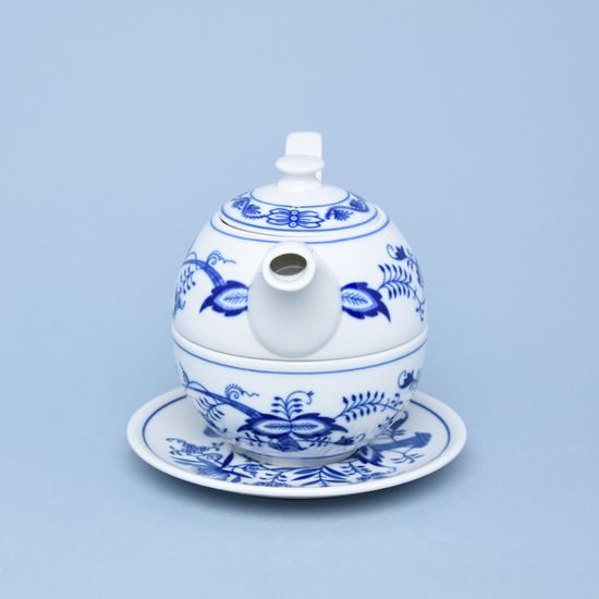 Tea for one set / Blue Onion pattern, Original Blue Onion Pattern