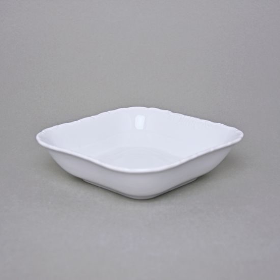 Verona white: Bowl square 16 cm, G. Benedikt 1882