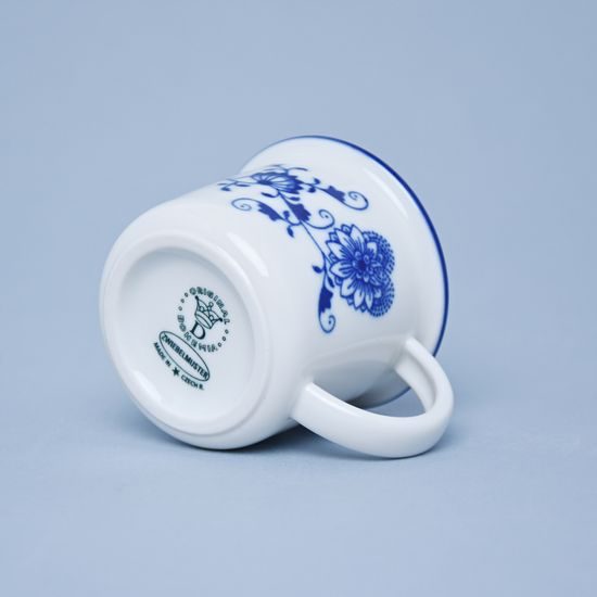 Cup (Mug) Tina small 100 ml, Original Blue Onion Pattern