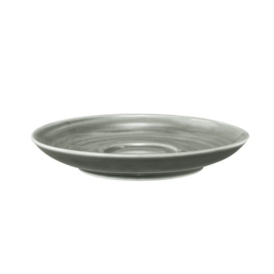 Terra PEARL GREY: Podšálek na espresso 12 cm, porcelán Seltmann