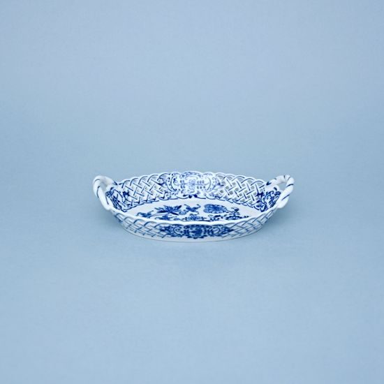 Košík prolamovaný 16,5 cm, Cibulák, originální z Dubí