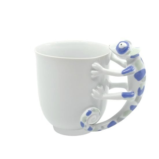 Mug ZOO Chameleon 400 ml, 12 cm, Goldfinger porcelain